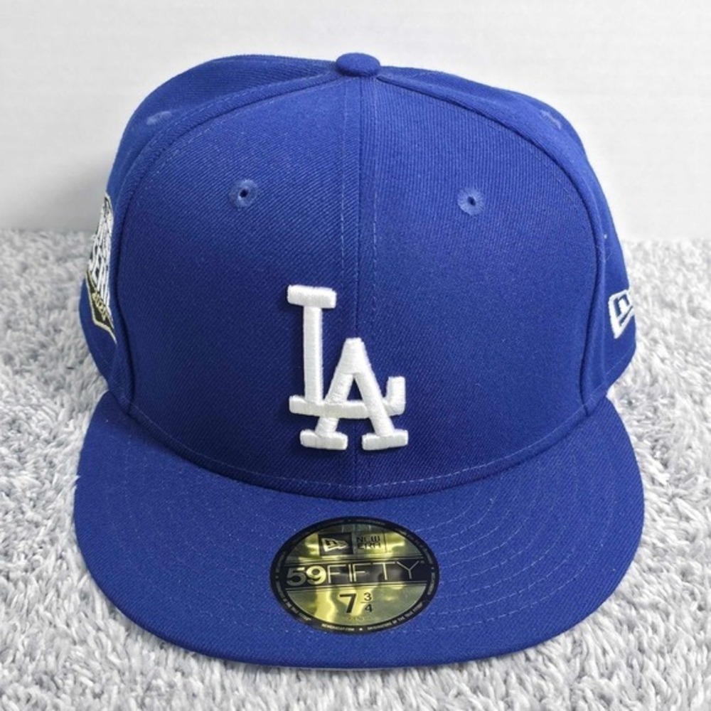 New Era 59FIFTY Los Angeles Dodgers MLB 2020‎ World Series 7 3/4 Fitted Hat Cap